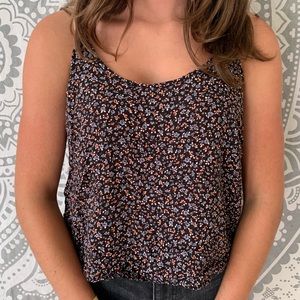 Floral tank top